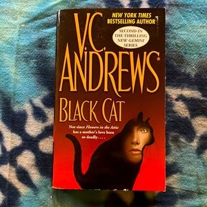 V.C. Andrews-Black Cat book. The 2nd in the Gemini Series-paperback